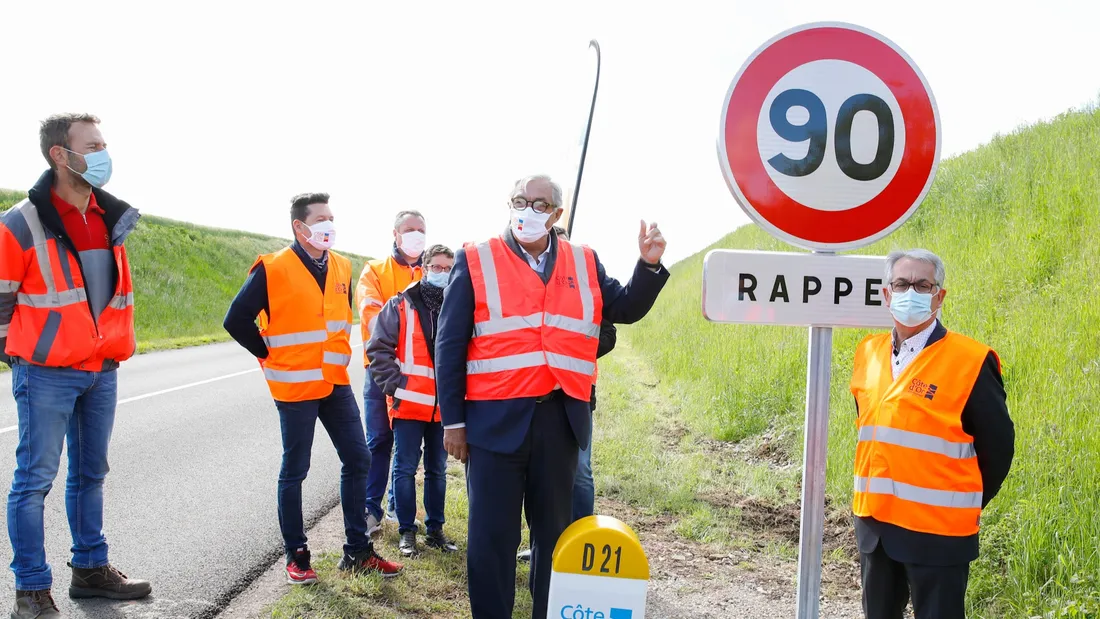 Une route côte-d'orienne repasse à 90 km/h